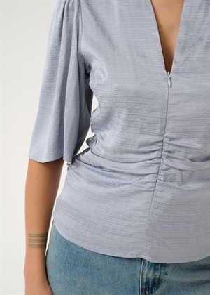 Bianca bluse Grey Blue Gestuz 